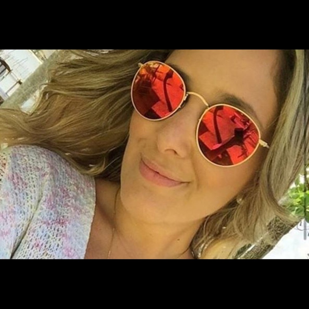 Ray-Ban Polarized Red Flash Sunglasses
